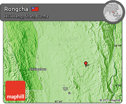 Political Map of Rongcha