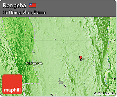 Political Map of Rongcha