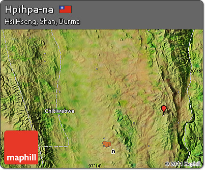 Satellite Map of Hpihpa-na