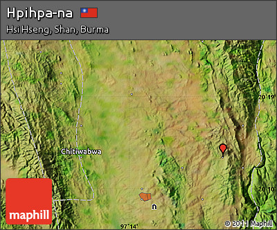 Satellite Map of Hpihpa-na