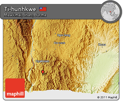 Physical 3D Map of Ti-hunhkwe