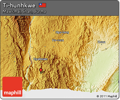 Physical 3D Map of Ti-hunhkwe