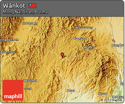 Physical 3D Map of Wānkot