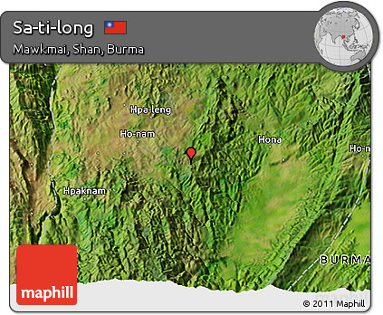 Satellite 3D Map of Sa-ti-long