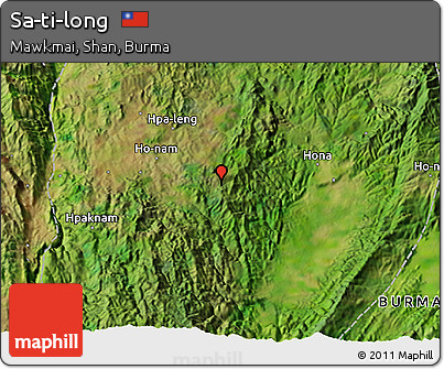 Satellite 3D Map of Sa-ti-long