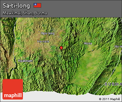 Satellite 3D Map of Sa-ti-long