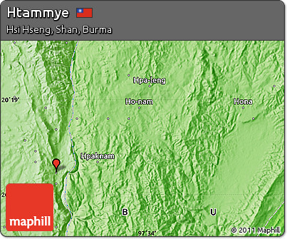 Political Map of Htammye