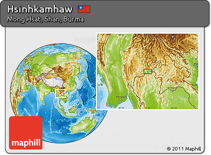 Physical Location Map of Hsinhkamhaw