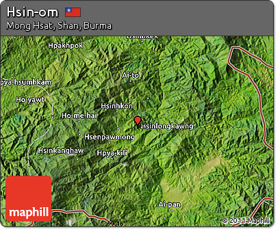 Satellite Map of Hsin-om