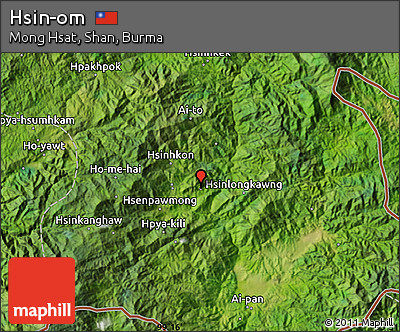 Satellite Map of Hsin-om