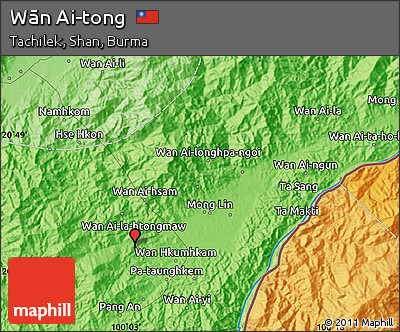 Political Map of Wān Ai-tong