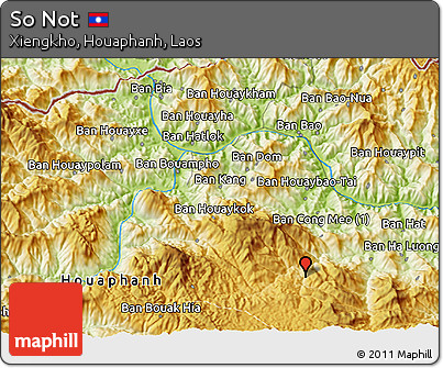Physical 3D Map of So Not