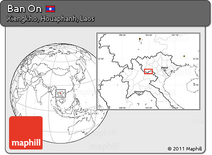 Blank Location Map of Ban On