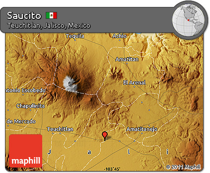 Physical Map of Saucito