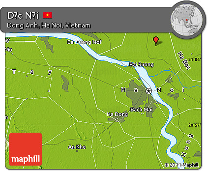 Physical Map of Dục Nội