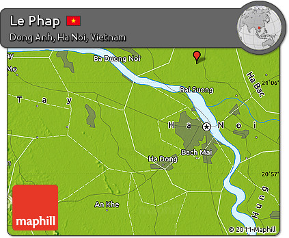 Physical Map of Le Phap
