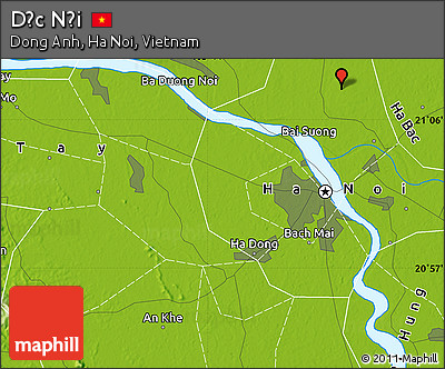 Physical Map of Dục Nội