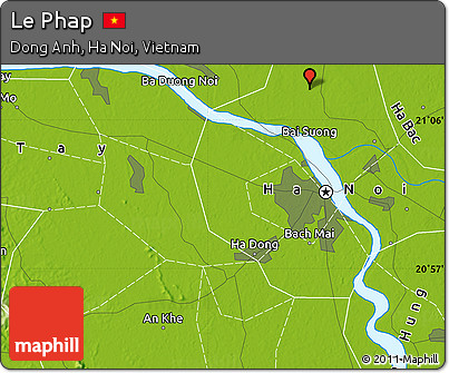 Physical Map of Le Phap