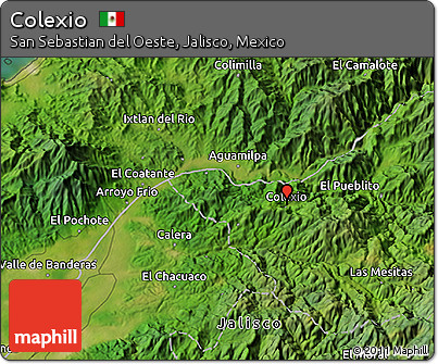 Satellite 3D Map of Colexio