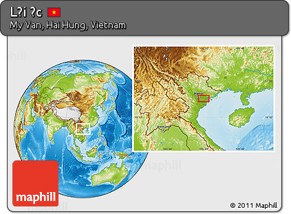 Physical Location Map of Lại Ốc