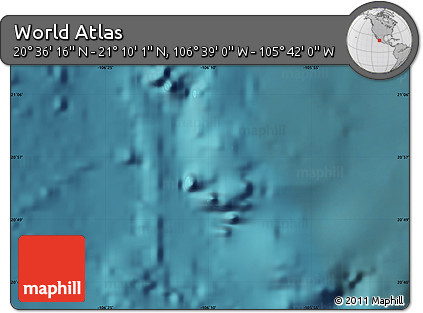 Satellite Map of the Area around 20° 53' 8" N, 106° 10' 30" W