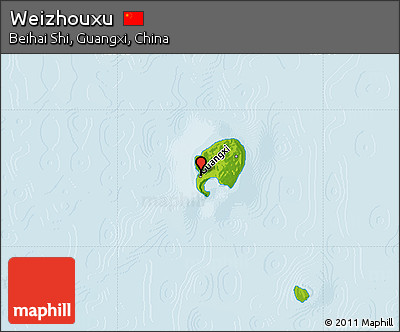 Physical Map of Weizhouxu