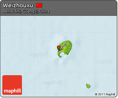 Physical Map of Weizhouxu
