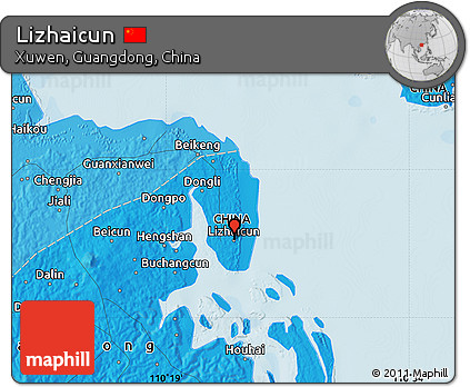 Political Map of Lizhaicun