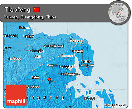 Political Map of Tiaofeng