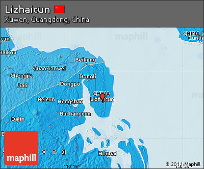 Political Map of Lizhaicun