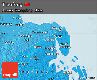 Political Map of Tiaofeng