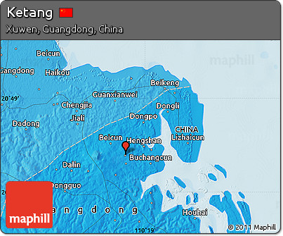 Political Map of Ketang