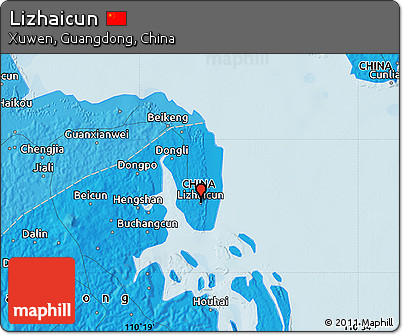 Political Map of Lizhaicun