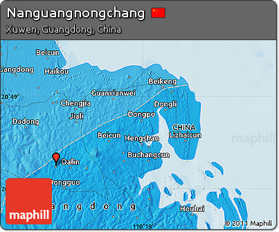 Political Map of Nanguangnongchang