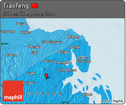 Political Map of Tiaofeng