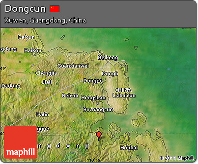 Satellite Map of Dongcun