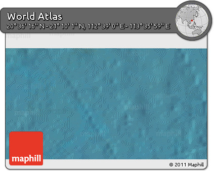 Satellite 3D Map of the Area around 20° 53' 8" N, 113° 7' 30" E