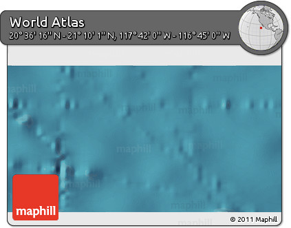 Satellite 3D Map of the Area around 20° 53' 8" N, 117° 13' 29" W