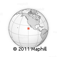 Outline Map of the Area around 20° 53' 8" N, 119° 46' 30" W, rectangular outline