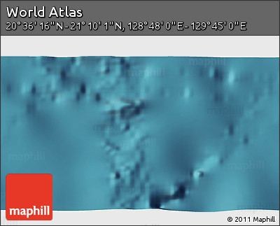 Satellite 3D Map of the Area around 20° 53' 8" N, 129° 16' 30" E