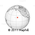 Outline Map of the Area around 20° 53' 8" N, 143° 34' 29" W, rectangular outline