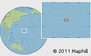 Savanna Style Location Map of the area around 20° 53' 8" N, 154° 46' 30" E