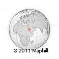 Outline Map of the Area around 20° 53' 8" N, 39° 10' 29" E, rectangular outline