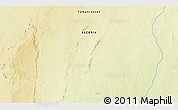 Physical 3D Map of the area around 20° 53' 8" N, 4° 19' 30" E