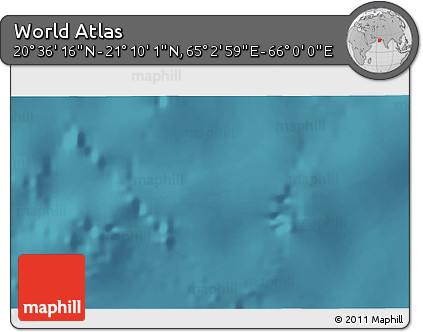 Satellite 3D Map of the Area around 20° 53' 8" N, 65° 31' 30" E