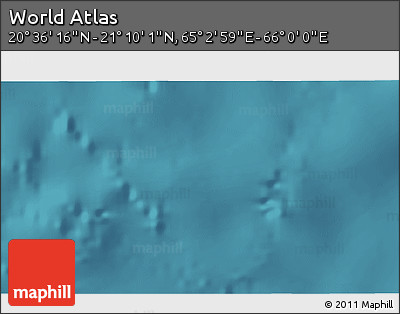 Satellite 3D Map of the Area around 20° 53' 8" N, 65° 31' 30" E