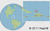 Savanna Style Location Map of the area around 20° 53' 8" N, 72° 10' 30" W