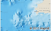 Shaded Relief Map of the area around 20° 53' 8" N, 73° 52' 30" W