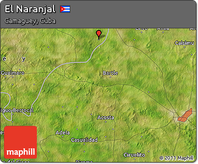 Satellite Map of El Naranjal