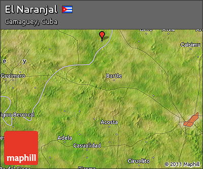 Satellite Map of El Naranjal